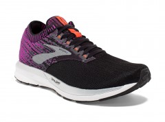 comparer et trouver le meilleur prix des chaussures Brooks Ricochet noire et violette sur Sportadvice