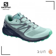 comparer et trouver le meilleur prix des chaussures Salomon Sense ride 2 cyan mallard cashmere sur Sportadvice