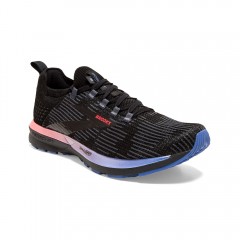 comparer et trouver le meilleur prix des chaussures Brooks Ricochet 2 noire et fiery coral sur Sportadvice