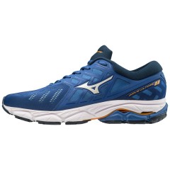 comparer et trouver le meilleur prix des chaussures Mizuno Wave ultima 11 bleue sur Sportadvice