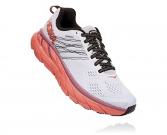 comparer et trouver le meilleur prix des chaussures Hoka One One Clifton 6 blanche et sur Sportadvice