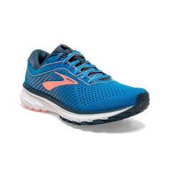 comparer et trouver le meilleur prix des chaussures Brooks Ghost 12 bleue et majolica sur Sportadvice