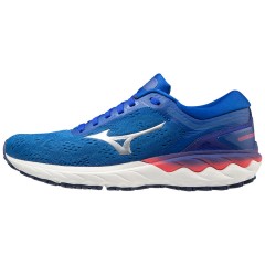comparer et trouver le meilleur prix des chaussures Mizuno Wave skyrise et violette sur Sportadvice