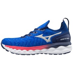 comparer et trouver le meilleur prix des chaussures Mizuno Wave sky neo bleue sur Sportadvice