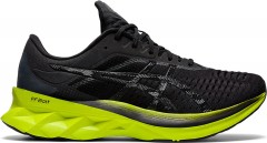 comparer et trouver le meilleur prix des chaussures Asics Novablast noire et sur Sportadvice
