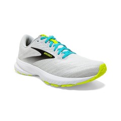 comparer et trouver le meilleur prix des chaussures Brooks Launch 7 blanche et fluo sur Sportadvice