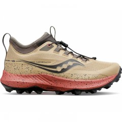 comparer et trouver le meilleur prix des chaussures Saucony Peregrine 13 st desert umber sur Sportadvice