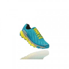 comparer et trouver le meilleur prix des chaussures Hoka One One Torrent cyan citrus sur Sportadvice